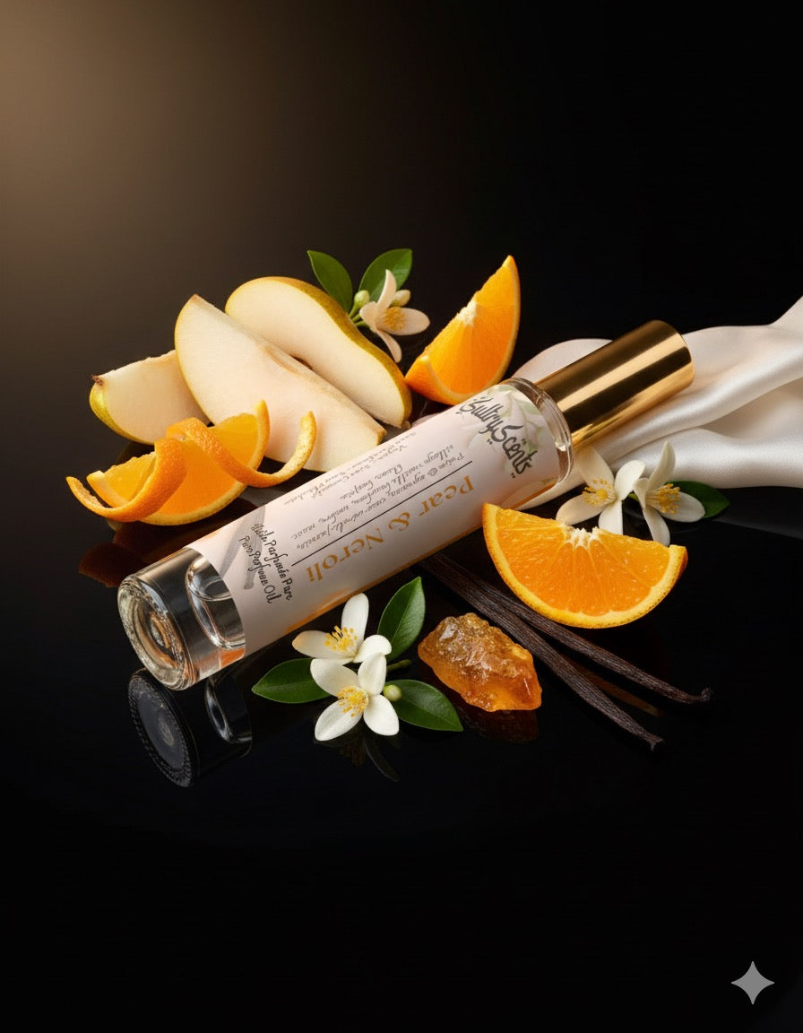 Pear & Neroli - Pure Perfume Oil - Huile Parfumée - Vegan