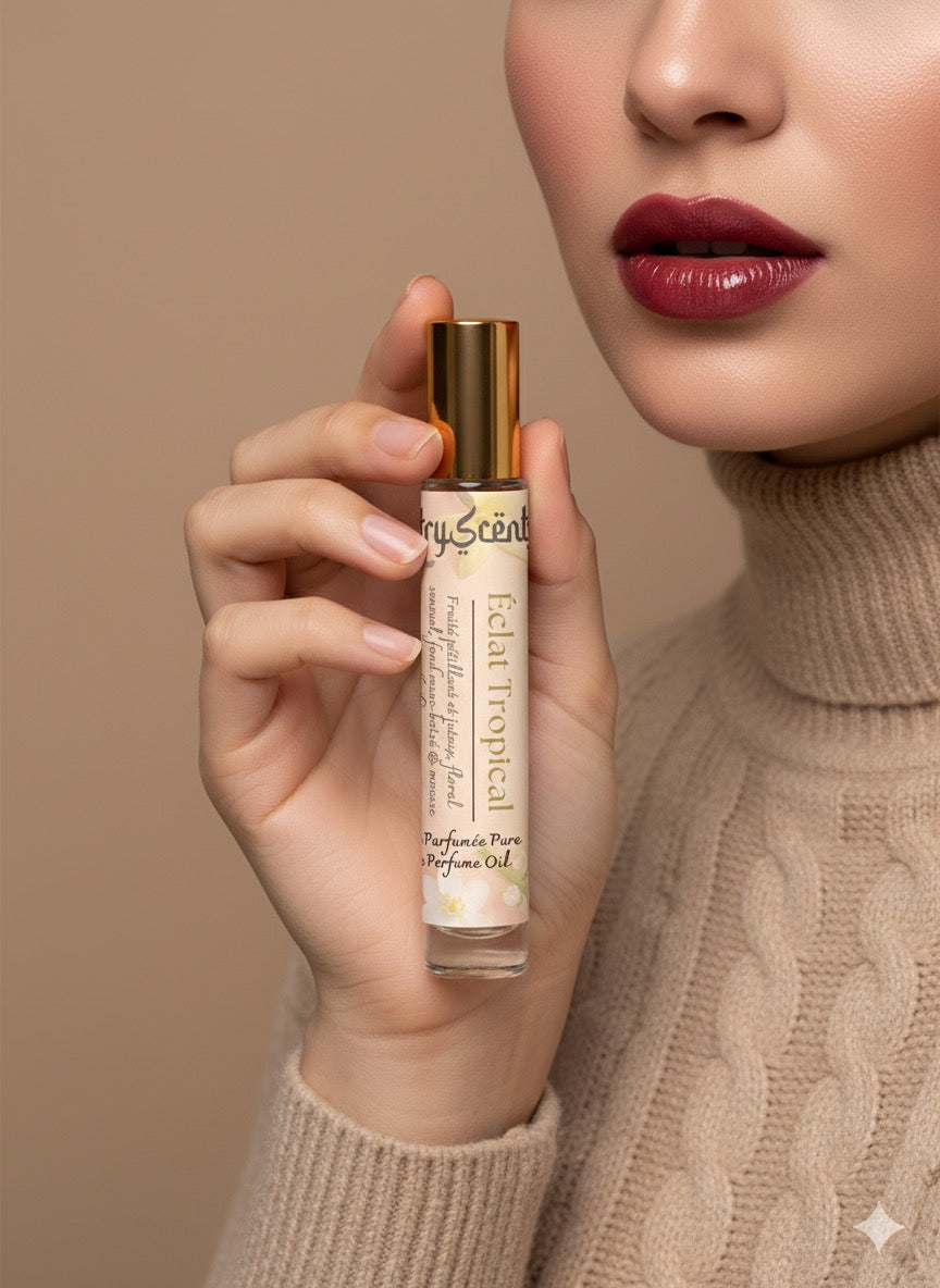 Eclat Tropical - Pure Perfume Oil - Huile parfumée Pure - Vegan