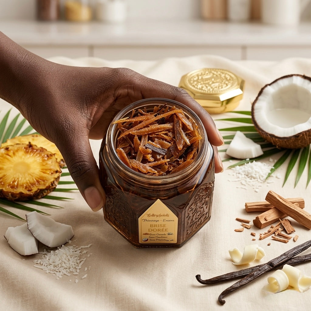 Golden Breeze - Thiouraye Incense - Sweet Coconut Gourmet