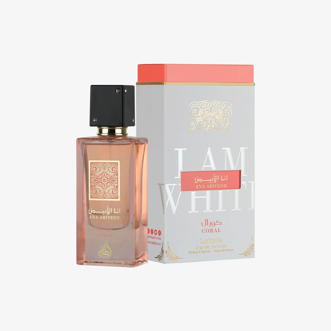 Ana abiyedh Coral - Eau de Parfum Lattafa | Parfum dubai