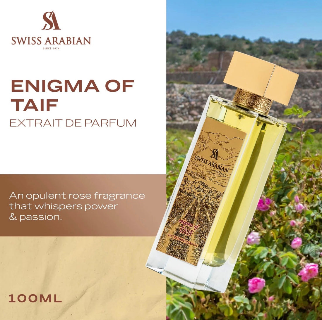 Enigma of Taif - Swiss Arabian Extrait de Parfum