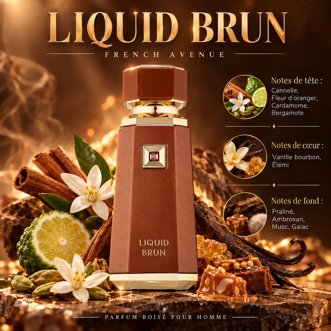 Liquid Brun — notes de tête, de cœur et de fond