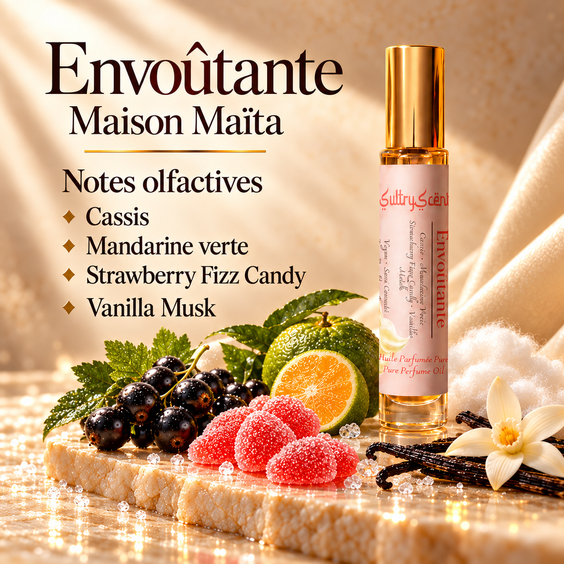 Envoûtante – notes olfactives corrigées