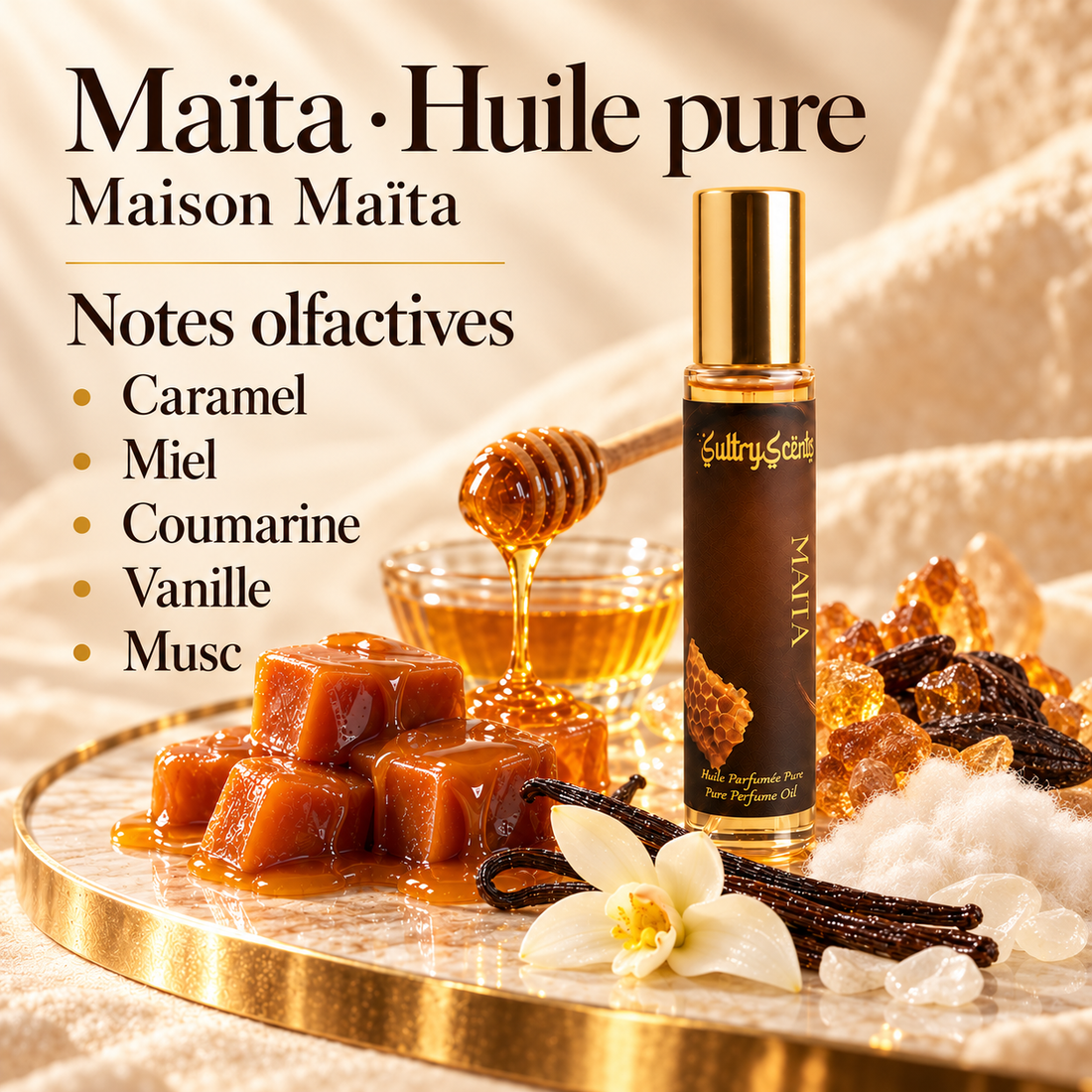 Maïta · Huile pure – notes olfactives corrigées