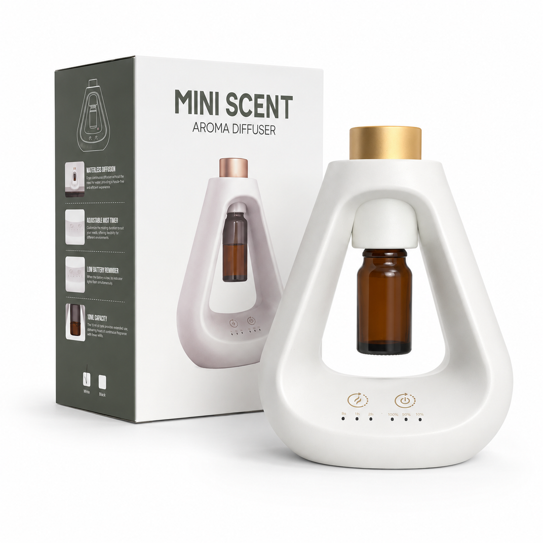 Mini Scent – Diffuseur d’arôme sans eau 10 ml