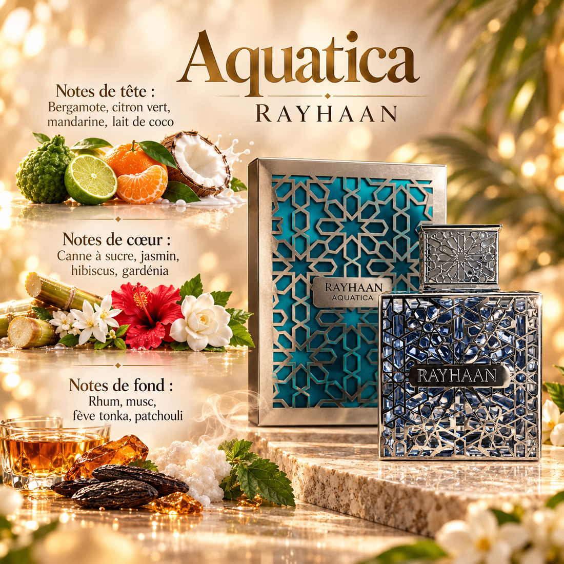 Aquatica – notes olfactives
