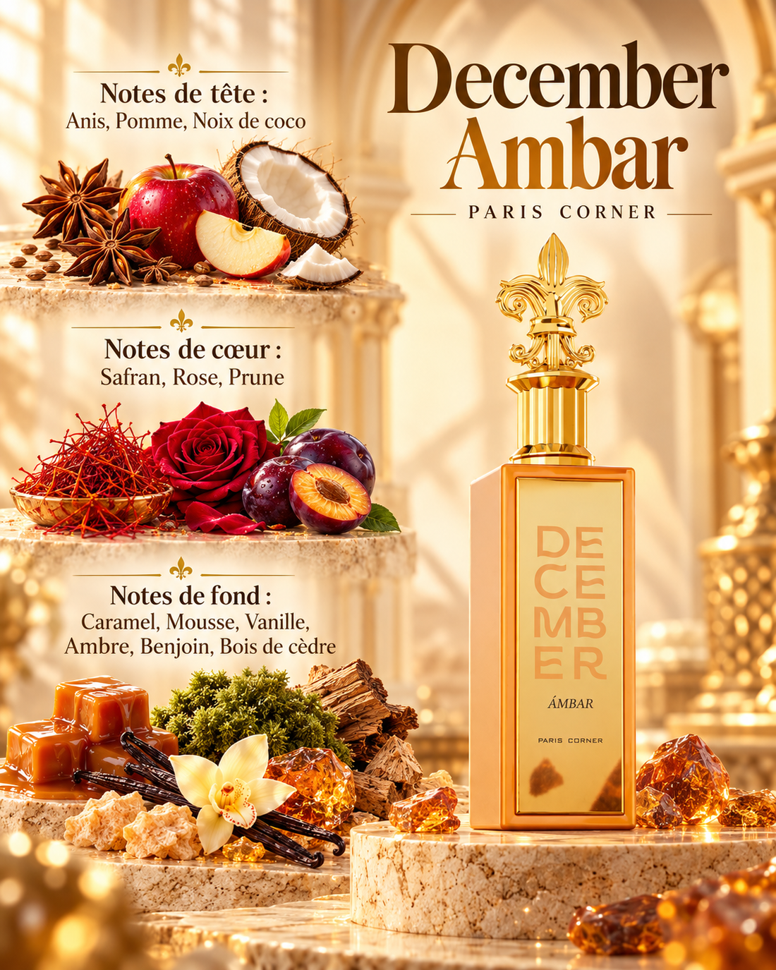 December Ambar - Paris Corner — notes olfactives