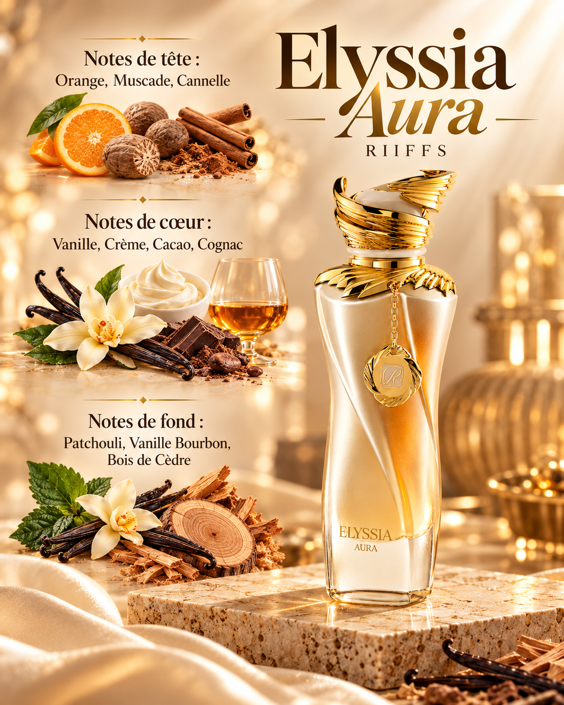 Elyssia Aura - Riiffs — notes olfactives