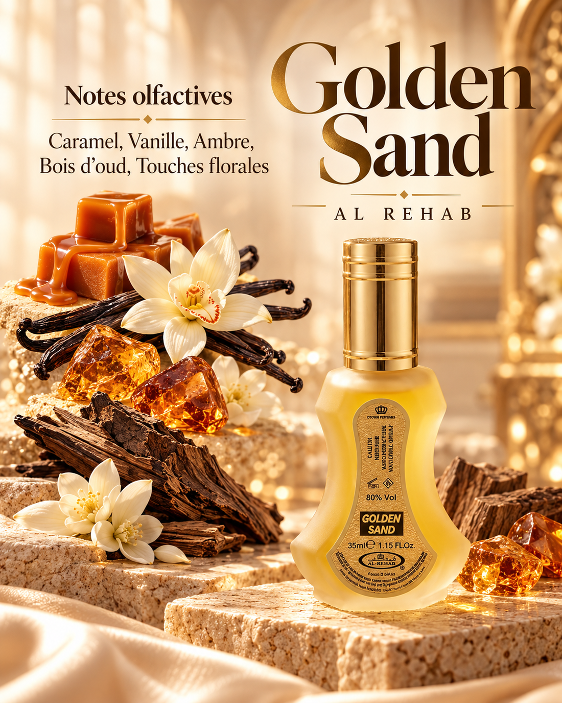 Golden Sand Al Rehab — notes olfactives