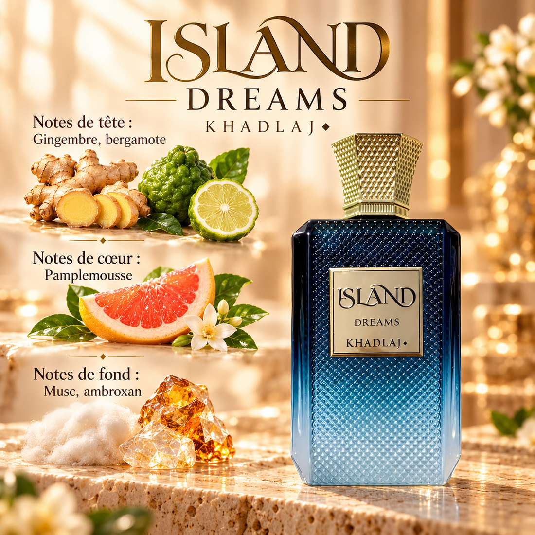 Island Dreams — notes de tête, de cœur et de fond
