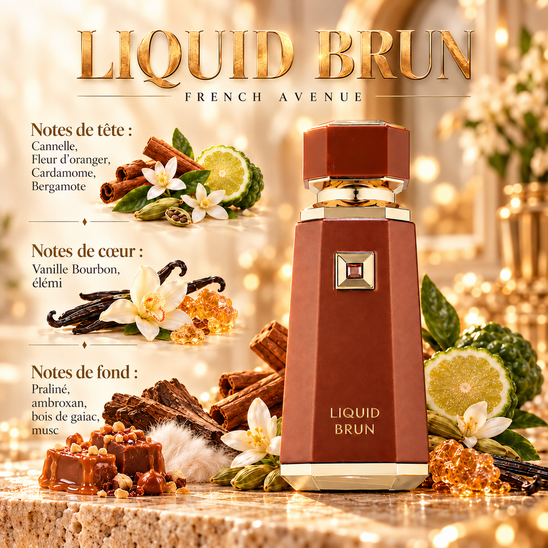 Liquid Brun — notes de tête, de cœur et de fond