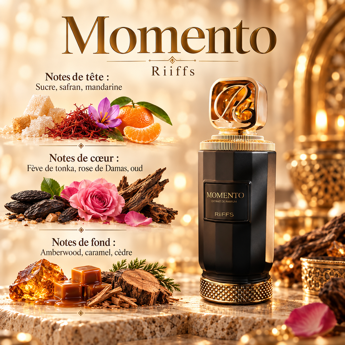 Momento — notes de tête, de cœur et de fond