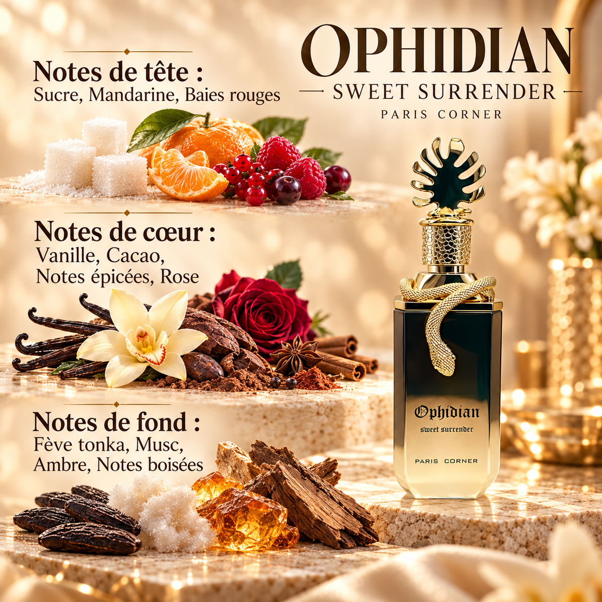 Sweet Surrender — notes de tête, de cœur et de fond