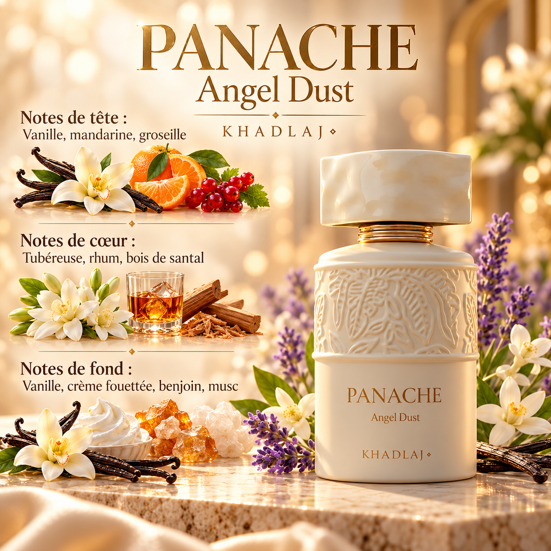 Panache Angel Dust — notes de tête, de cœur et de fond