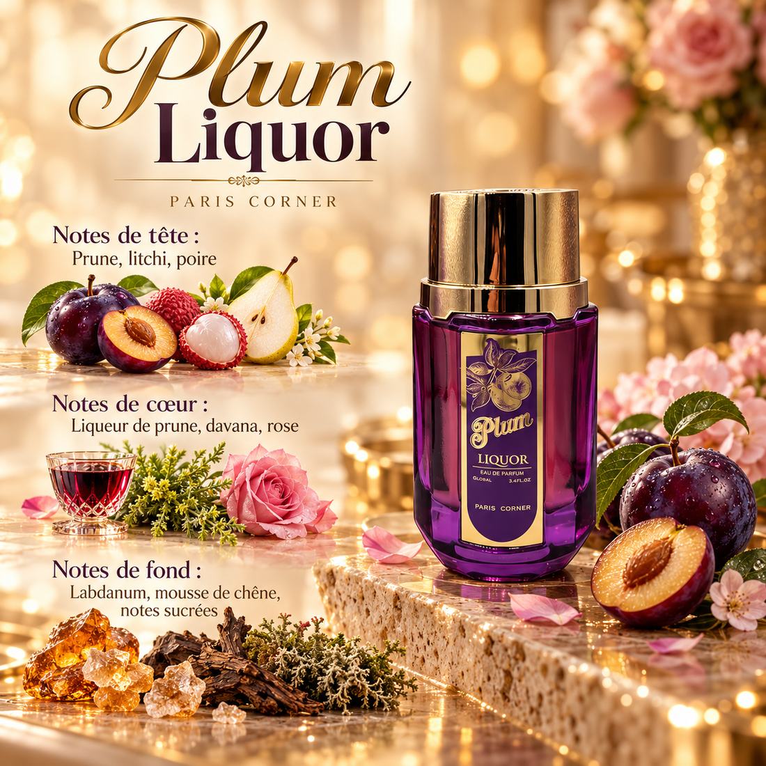 Plum Liquor – notes olfactives