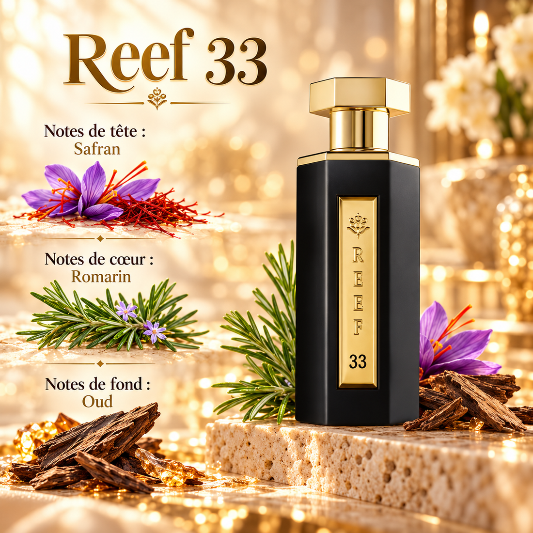 Reef 33 – notes olfactives
