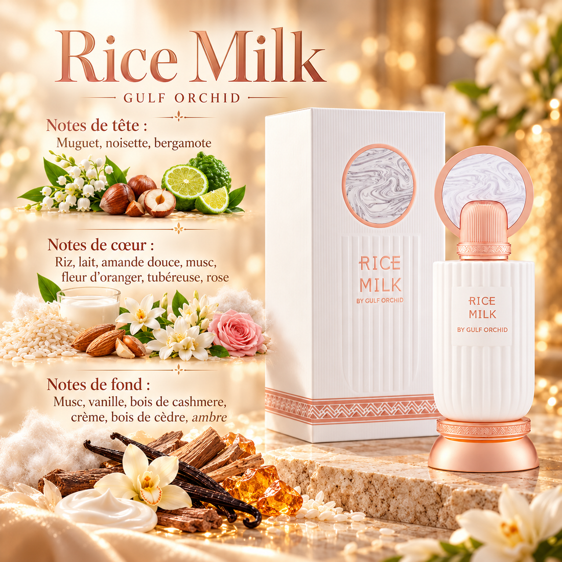 Rice Milk – notes olfactives
