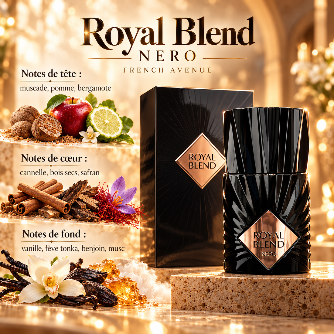 Royal Blend Nero – notes olfactives