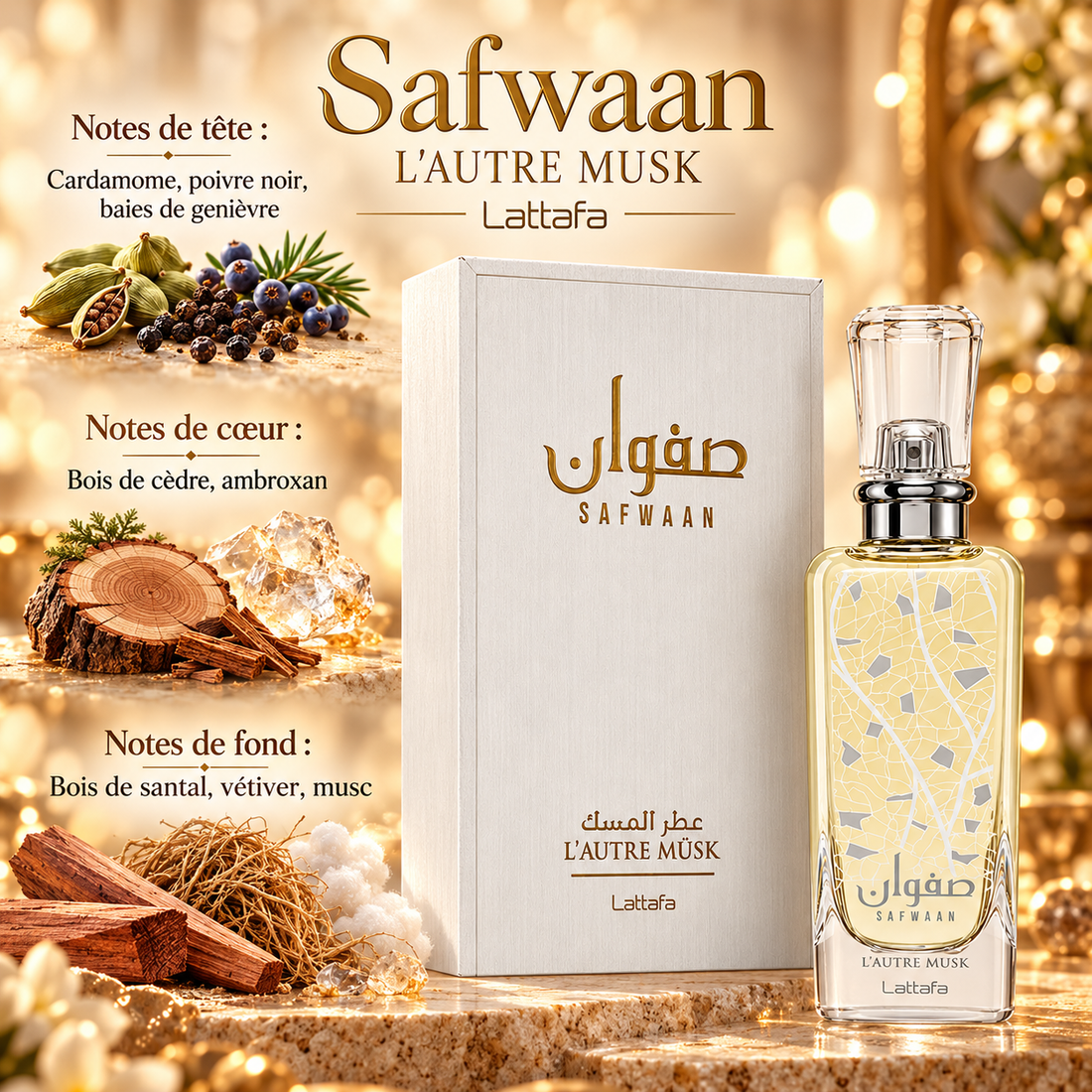 Safwaan L’Autre Musk – notes olfactives