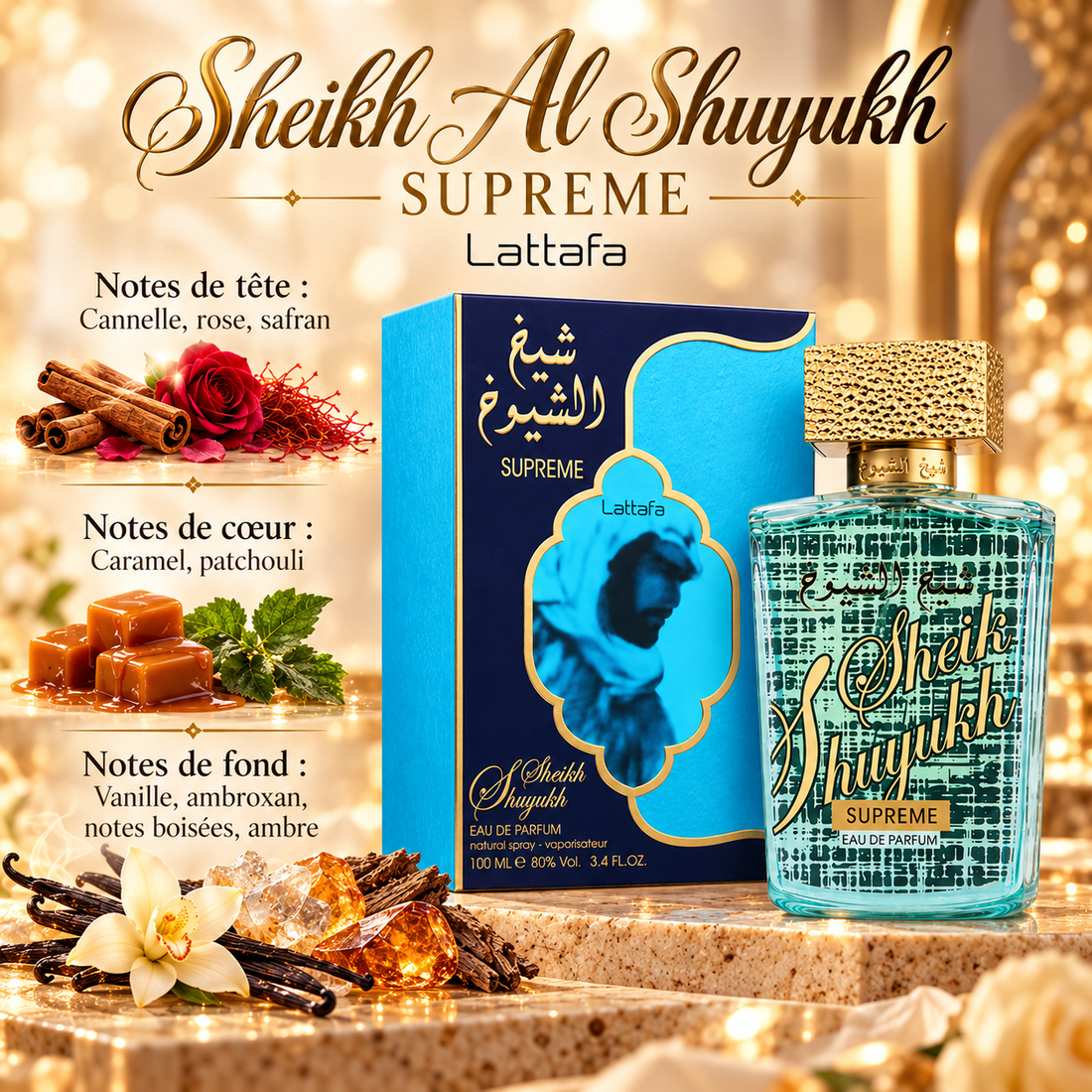 Sheikh Al Shuyukh Supreme – notes olfactives