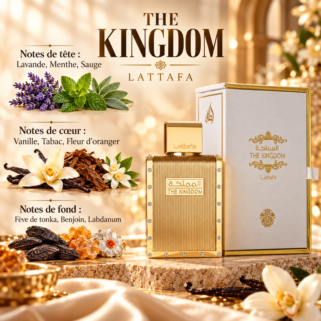 The Kingdom — notes de tête, de cœur et de fond